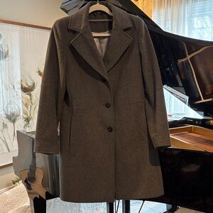 Calvin Klein Charcoal Pea Coat